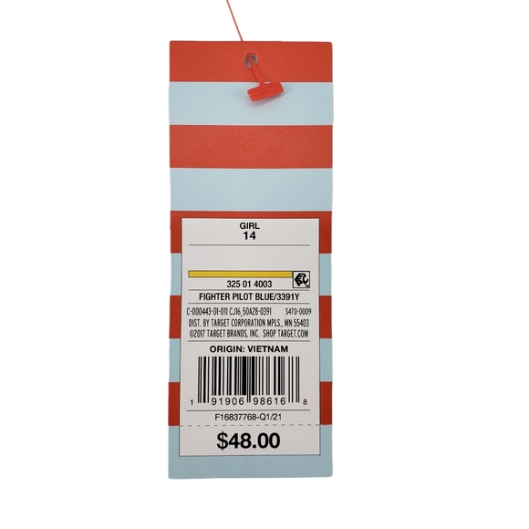 NWT Cat & Jack Girls School Uniform Pants Size 14 - Four Pack Fighter Pilot Blue - Picture 7 of 8